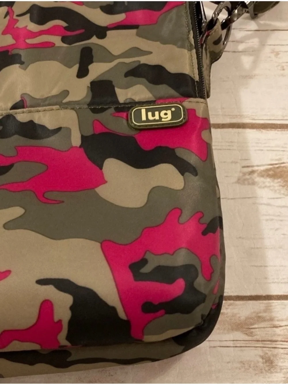 Lug Delta laptop bag in Orchid Camo